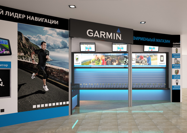 Ремонт магазина Garmin ТРЦ Европейский г.&nbsp;Москва. Фото 1